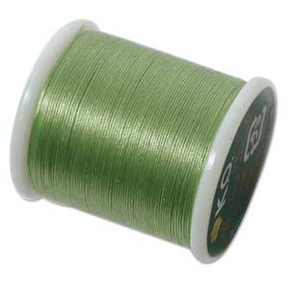 KO Apple Green Nylon Beading thread