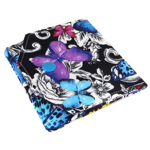 Butterfly Wallet Small Womens Wallet Small Wallet Travel