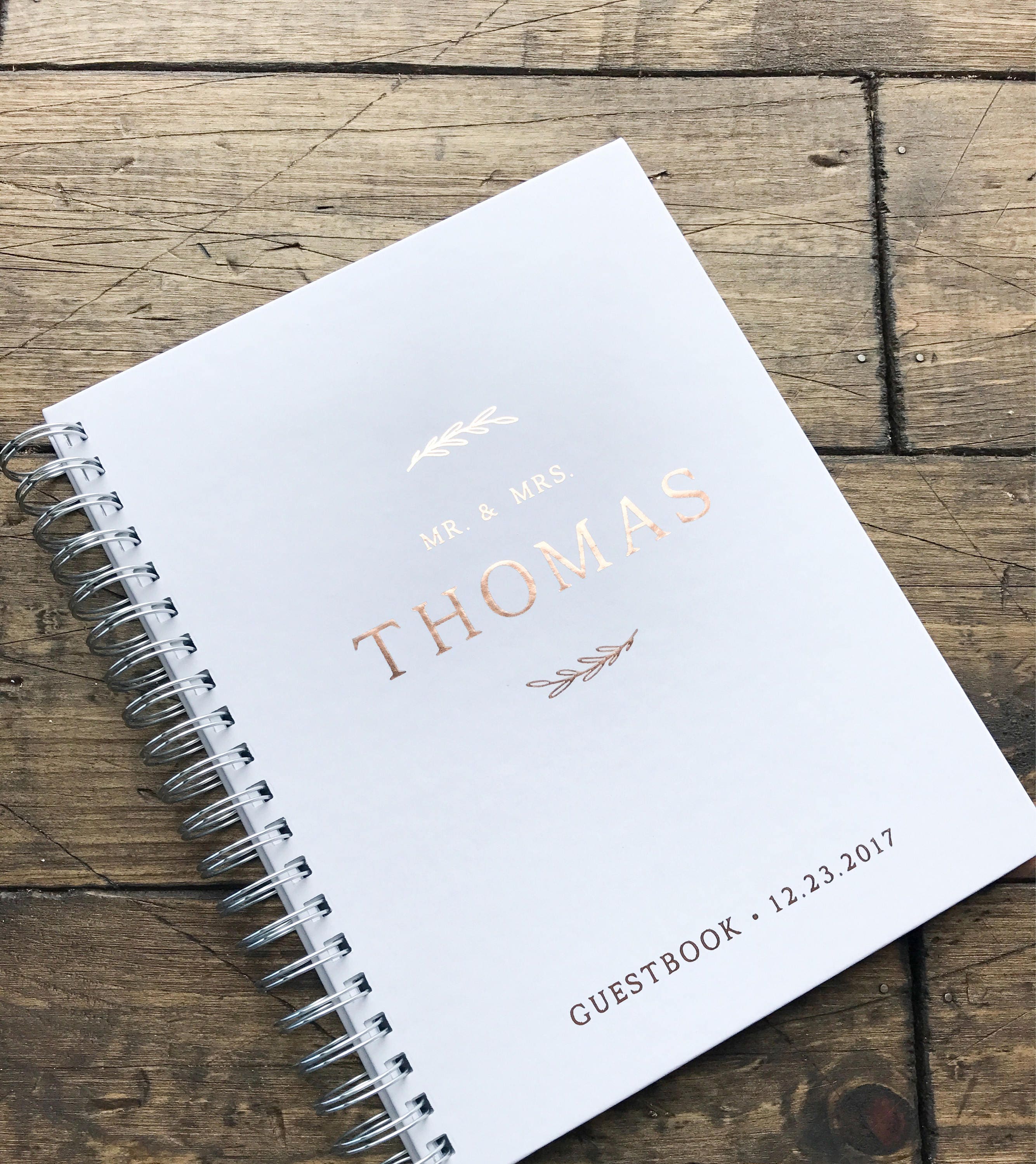 photo booth album custom gold foil album wedding guestbook