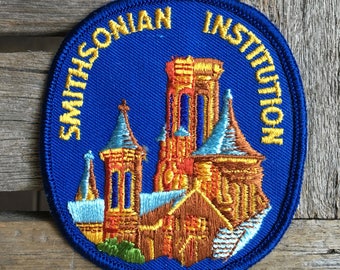 Smithsonian Institution Washington DC Souvenir Travel Patch