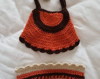 Moana Inspired Baby Set