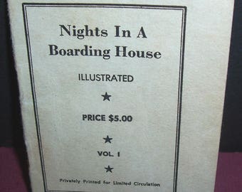 1930s Nights In A Boarding House erotic booklet