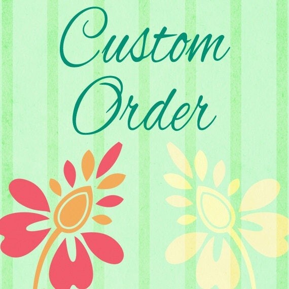 Custom listing for Michelle