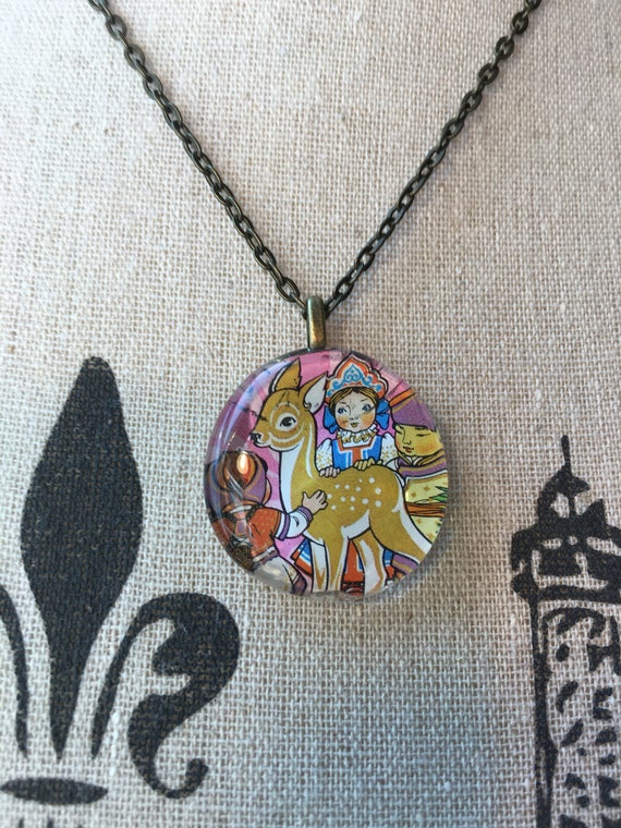 Fairytale Gift Asian Jewelry Pop Art Necklaces Cartoon