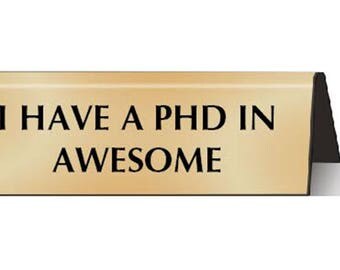 Having a phd