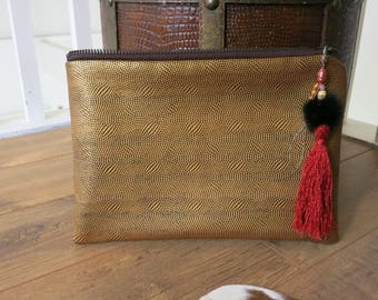 Laptop sleeve / reinforced /DOUBLEE hand made.