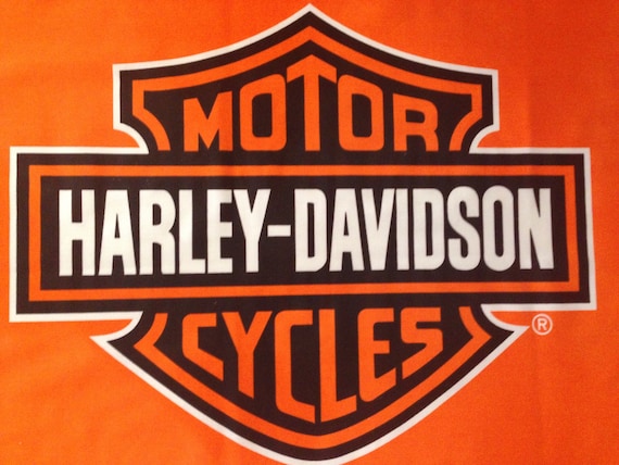 XL Cotton Blend Fabric FQ Harley-Davidson Motor Cycles