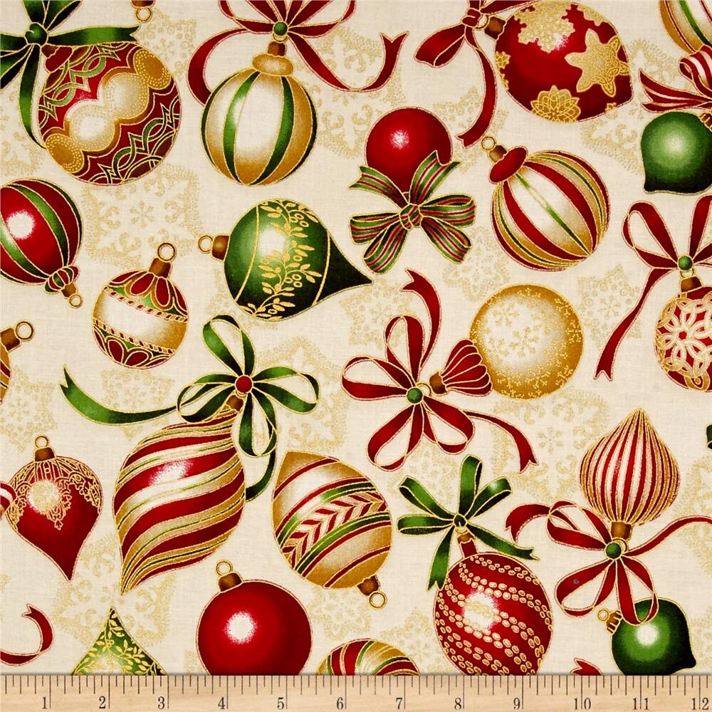 Robert Kaufman Holiday Flourish Fabric 10