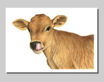 Jersey cows | Etsy