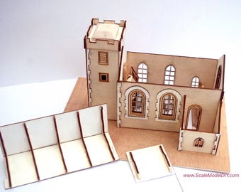 church dollhouse