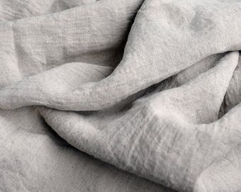 Linen sheet set, KING /Queen/ Twin XL sizes, Pillowcases included. Softened linen. White, Natural or Oyster white linen