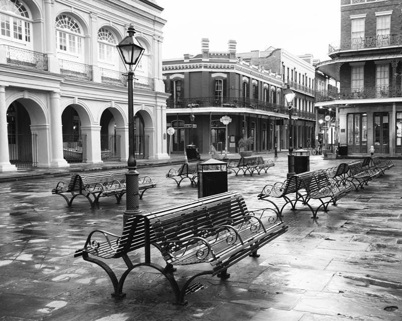 New Orleans Art Black and White Photography New Orleans Wall