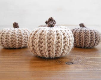 Crochet pattern pumpkin, crochet pumpkins, fall decor, table decor, crochet pumpkin pattern