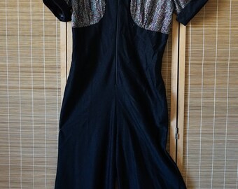 Disco Fever Vintage Wide Leg Jumpsuit