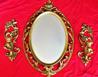 Baroque Wall Mirror ornate wall mirror | etsy Baroque Wall Mirror ornate wall mirror | etsy