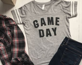 Game Day Shirt. Football Tshirt. Tailgating Shirt. Football Shirt. Womens Football Shirt. Sunday Funday Shirt. College Football