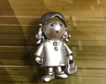 Little girl brooch