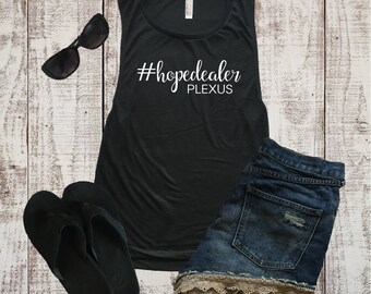 Hope Dealer Plexus Tank Top, Shirt, Beach Shirt, Tank Top, Beach, Yoga Top, Plexus Shirt, Plexus Swag