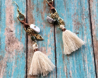 Southwest Boho Earrings, Southwest Jewelry, Boho Jewelry, Boho Earrings, Southwestern Earrings, Hippie Jewelry