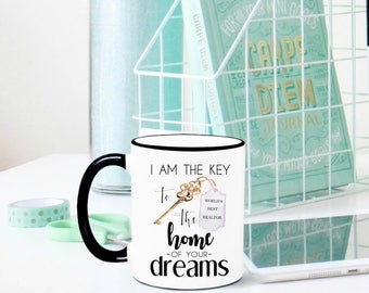 Realtor Mug, Real Estate Agent Mug, Realtor Gift, Real Estate Agent Gift, Gift for Realtor, Closing Gift, Realtor Closing Gifts, Real Estate