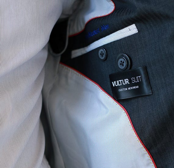 custom label for suit suit label on sleeve suit brand label