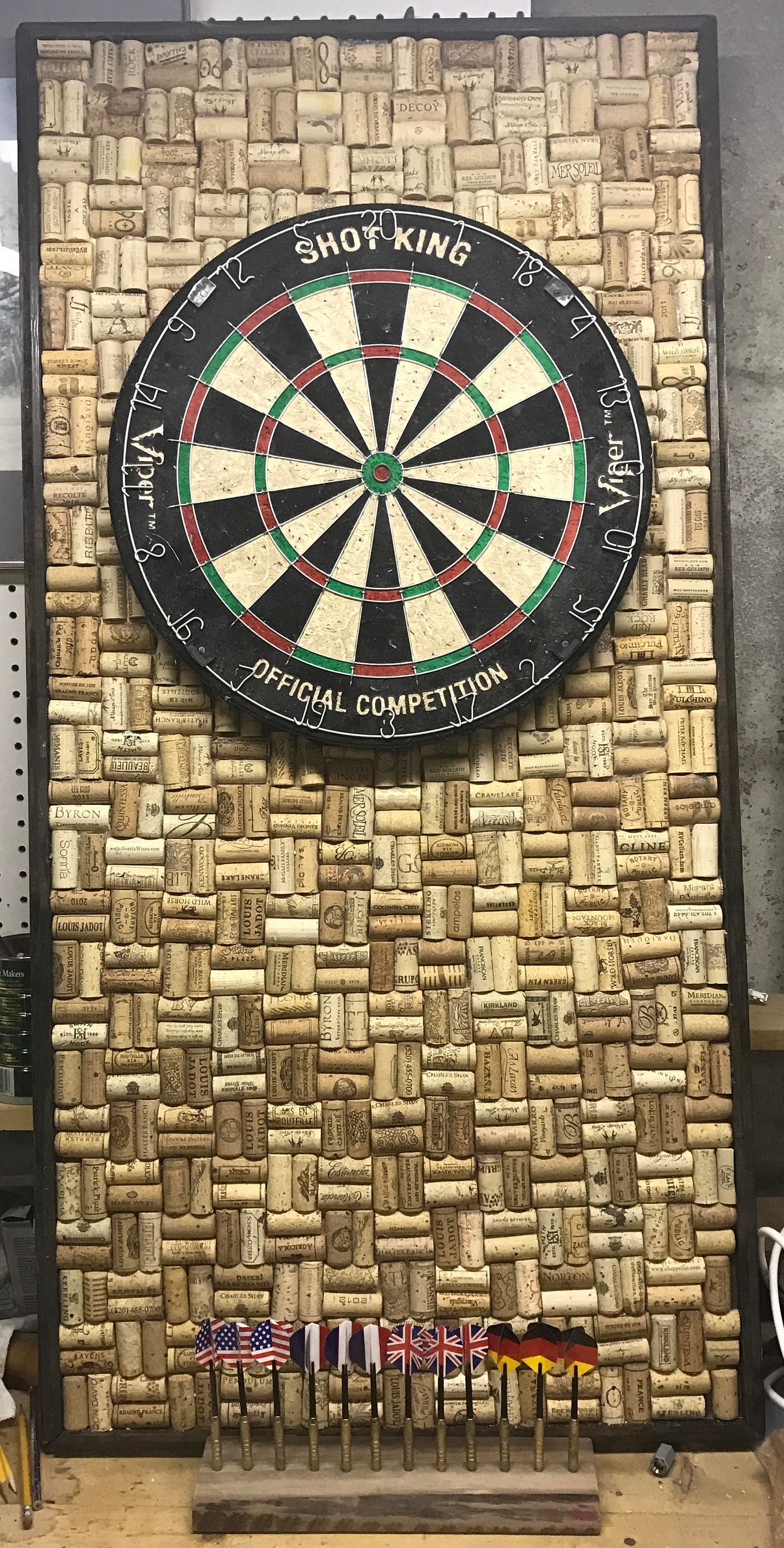Cork Dart Board