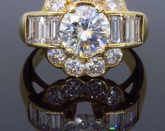 Glamorous 2.20CTW Diamond Ring
