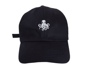 Hat Dad Cap Hat (Black) - HUSTLEPARIS Cracken