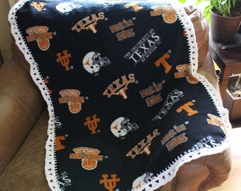 University of Texas Longhorns Baby Blanket