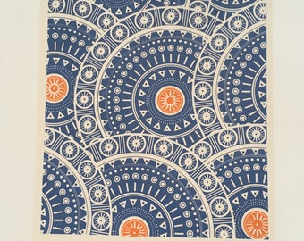 Africa - Silk screen print