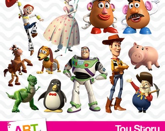 Toy Story Clipart, High Resolution Toy Story Images, Toy Story Birthday Party, Disney PNG Files, Disney Printables, Woody, Buzz, art-017