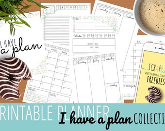 Pocket Size TN Printable Planner Inserts My List Checklist