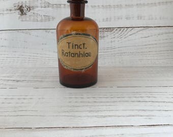 Ancient apothecary bottle