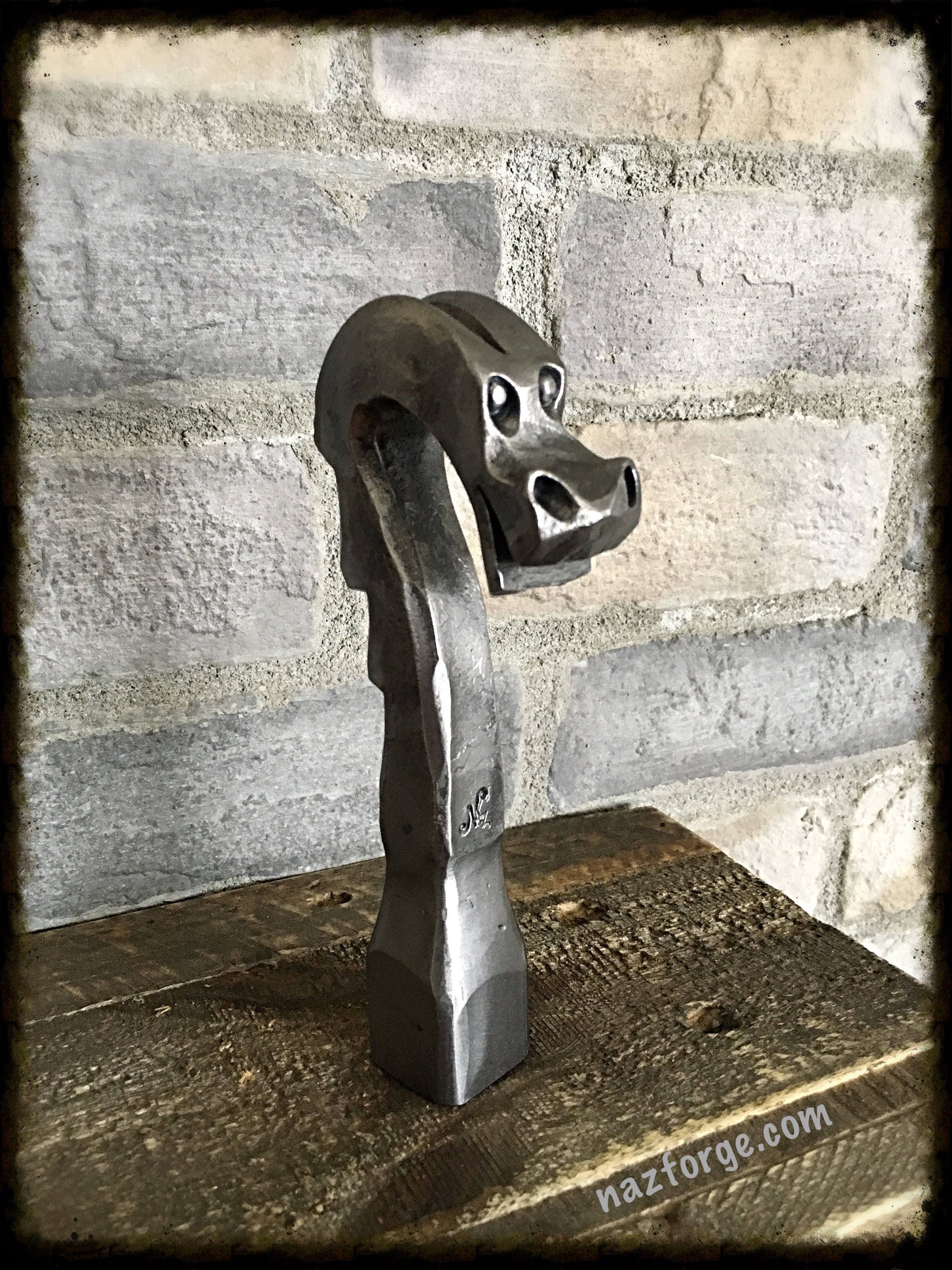 BEER TAP HANDLE Metal Dragon Sculpture Original Design Kegerator