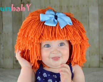 Cabbage Patch Costume, Pageant Costumes, Photo Props, Halloween Costumes, Yarn Wigs