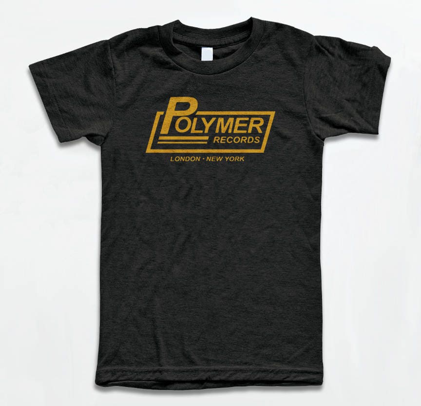 polymer records t shirt