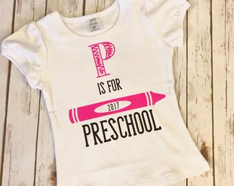 team pre k shirts