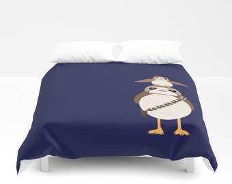 "Cute Porg" Duvet Cover by kickgirl | Redbubble