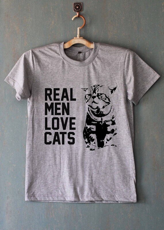 Real Men Love Cats Shirt T Shirt T Shirt Tshirt Tee Shirt