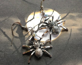 Halloween Jewelry, Halloween Earrings, Spider Earrings, Halloween Gift Idea, Earrings, Spiders