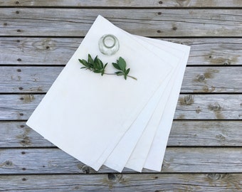 Marigold Placemats (set of 4) - Naturally Dyed and Re-loved