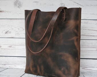 Black Colour - Bcchristy Mini Leather Totebag 9375 - Olive Dust