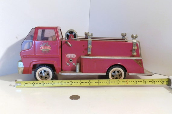 Vintage Tonka Turbine Fire Truck Mound Minnesota 1965 1969 Vintage Tonka Turbine Fire Truck Mound Minnesota 1965 1969