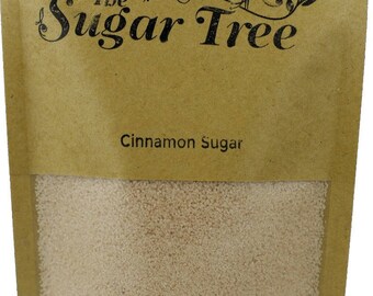 Cinnamon Sugar Crystals - Naturally Flavoured Cinnamon Sugar - Cinnamon Sugar - Flavoured Sugar - Gourmet Sugar - Artisan Sugar