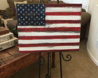Rustic American Flag Patriotic Stars And Stripes Americana Red White Rustic American Flag Patriotic Stars And Stripes Americana Red White