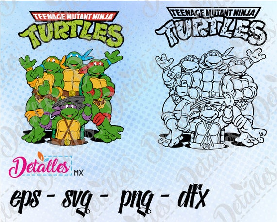 Download Teenage mutant ninja turtles tmnt clipart SVG Cutting Vector