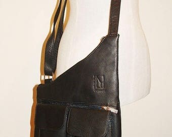 ON SALE NOW Medium Genuine Leather Crossbody Bag, Women's Leather Bag, Men Leather Handbag Satchel, handmade purse, Unisex