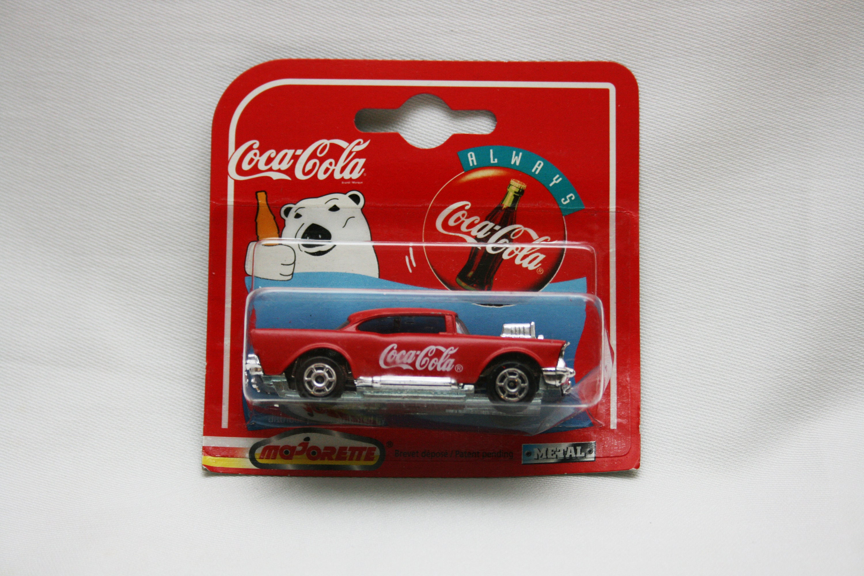 majorette 57 chevy coca cola