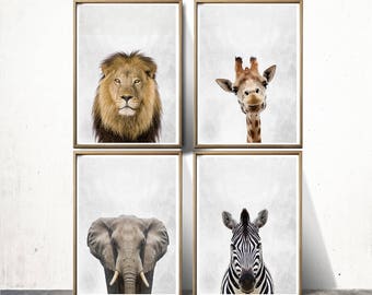 Safari Wall Art safari nursery | etsy Safari Wall Art safari nursery | etsy