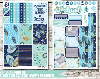 Peacock CLASSIC HAPPY PLANNER Stickers